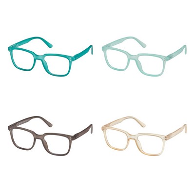 Rectangle Crystal Color Reader Eyeglasses