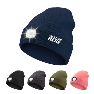 LED Lighting Knitted Hat