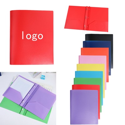 Double Pocket Portfolio Folders