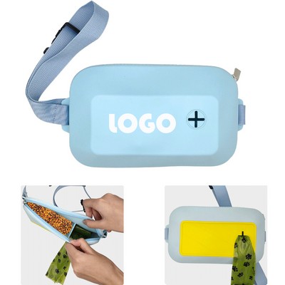 Portable Silicone Fanny Pack for Pet Owners