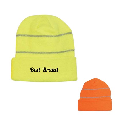 Fluorescent Acrylic Reflective Hat