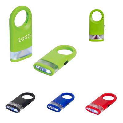 Dual Shine LED Carabineer Keychain Light