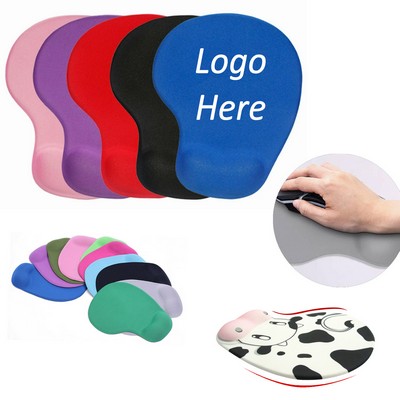 Silicone Mouse Pad with Ergonomic Wrist Support