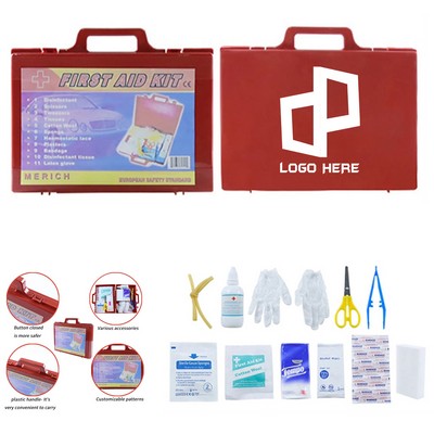 Portable Emergency First Aid Kit