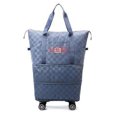 Personalized Carry-On Foldable Suitcase Travel Luggage