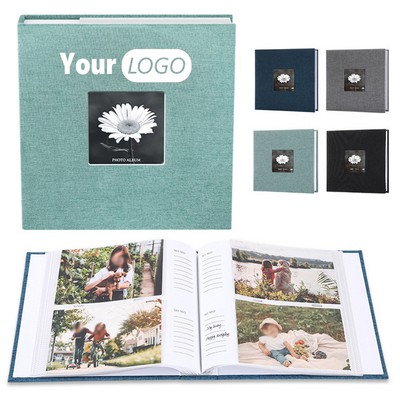 Linen Photo Album Mini Scrap Book