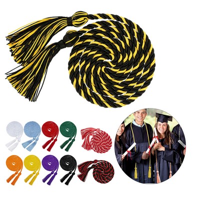 Graduation Honor Cord with Tassels 68 Inch
