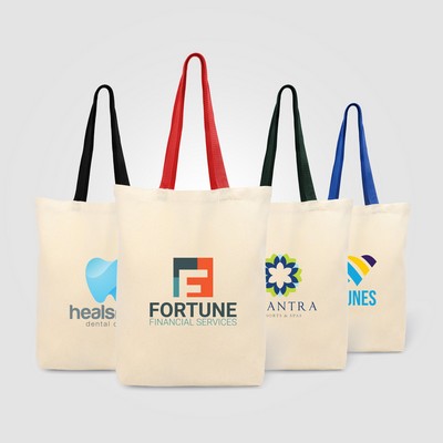 Sumatra - 10 oz. Cotton Canvas Tote Bag - Heat Transfer