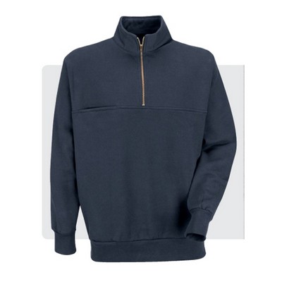 New Dimension® Quarter-Zip Job Shirt - Dark Navy Blue