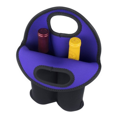 Promotek iBank® 2-Bottle Neoprene Wine Tote