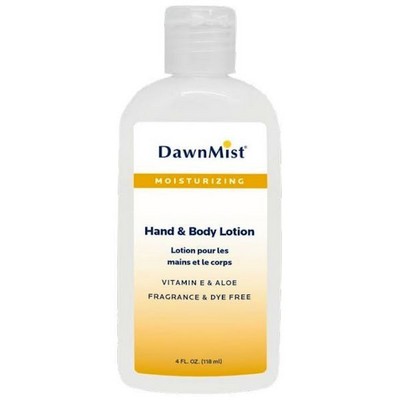 Hand & Body Lotion - 4 oz, Non-Greasy, Aloe (Case of 1)