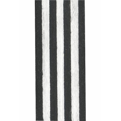 Wide Black Stripe Cotton Curling Ribbon