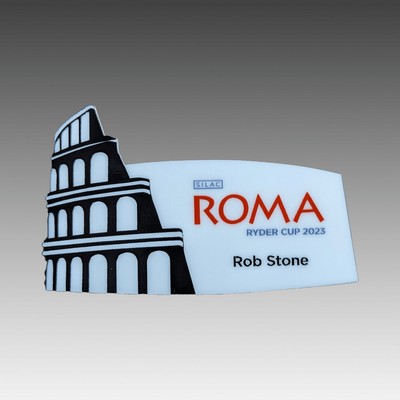 1" x 3" Acrylic Name Tags or Badges