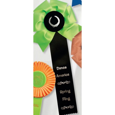 Custom Rosette - overall length 13"