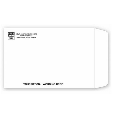 White Mailing Envelope - Open End