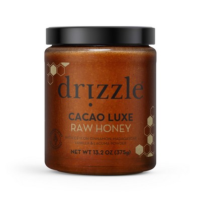 Drizzle Cacao Luxe Raw Honey- 13.2oz/350g