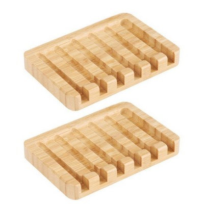 Bamboo Bar Soap Holder