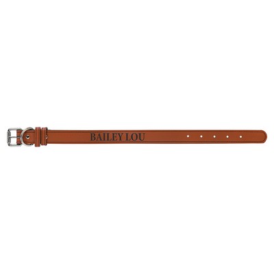 15" x 3/4" Rawhide Leatherette Dog Collar