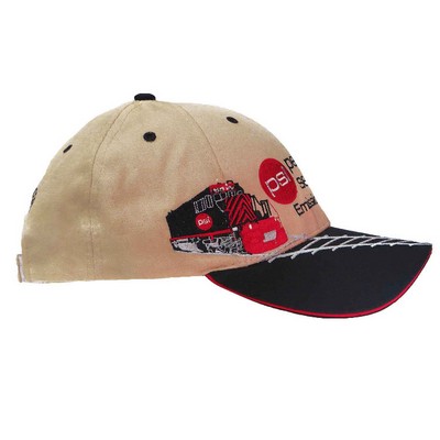 Custom Made Two Tone Sandwich Cap