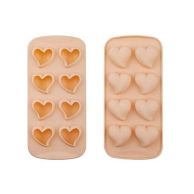 Silicone Heart Shape Ice Mold