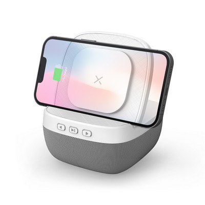 Bluetooth Speaker + 15w Wireless Charger