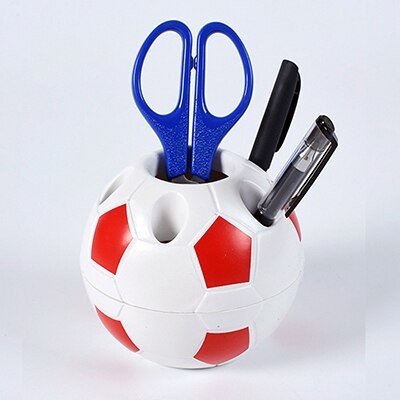 Football Ball Shape Pen Pencil Holder