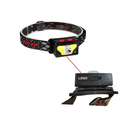 Hands-Free LED Rechargeable Headlamp - Bright, Durable, and Convenient