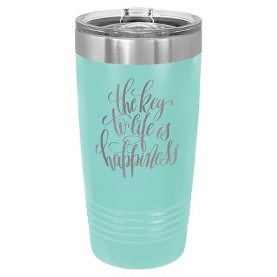 Teal Polar Camel™ Ringneck 20 oz Tumbler w/Slider Lid