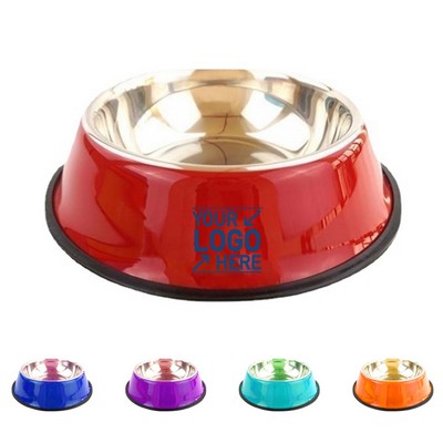 Stainless Steel Pet Treat Bowl Food Tray