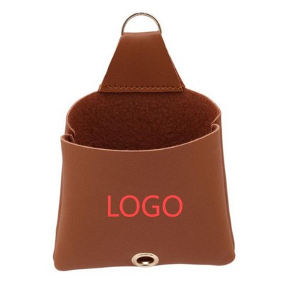Leather Vehicle-mounted Air Outlet Storage Bag