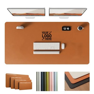 Large Leather Desk Mat 47x23"
