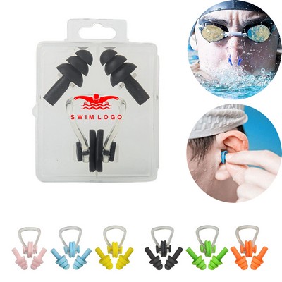 Swimming earplugs and Nasal Splint Suit