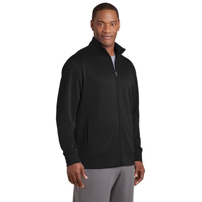 Sport-Tek Sport-Wick Fleece Full-Zip Jacket.