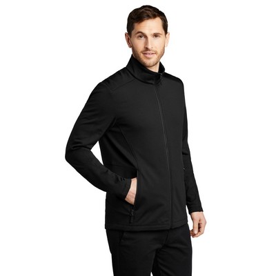 Port Authority Grid Fleece Jacket.