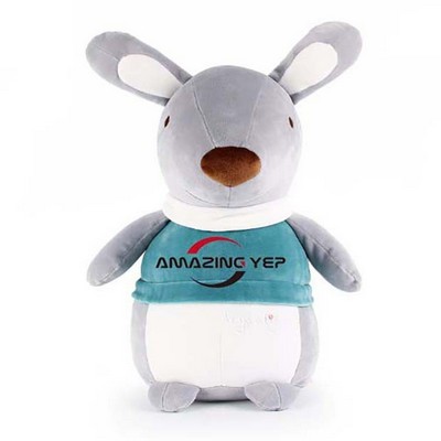 Soft Bunny Plush Hugging Pillow Cute Rabbit