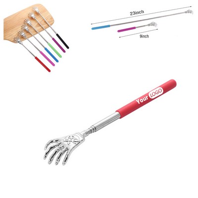 Moq 100pcs Stainless Steel Telescoping Back Scratchers