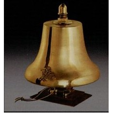 Custom Bronze Fireman Bell