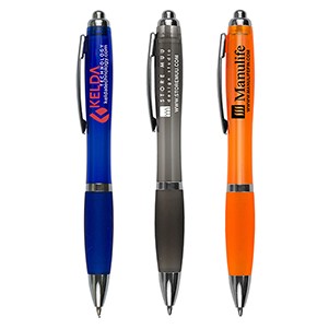 "Electra" Soft Comfort Pen (Spot Color Print)