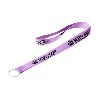 Flat Polyester Lanyards (35"x1")