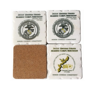Tumbled Stone coaster