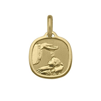14K Gold Baptism Pendants - 1.6 gm