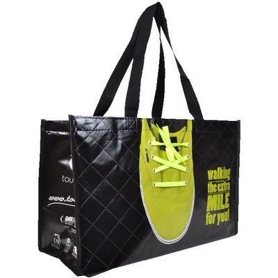 Fashion Laminated Shopper Bag (14"x 16"x 6")