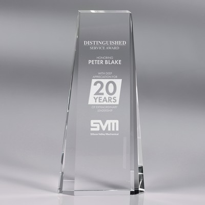 Acme - Large optical crystal award
