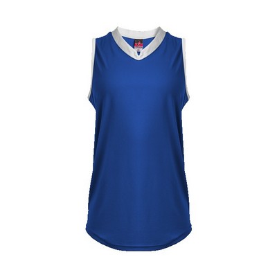 Girl's Slide V-neck Sleeveless Jersey