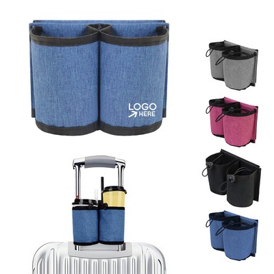 Luggage Cup Holder Free Hand Drink Storage Bag