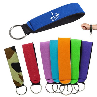 Keychain-Neoprene Wrist Straps