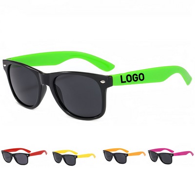 80S Neon Party Fluorescent Sunglasses