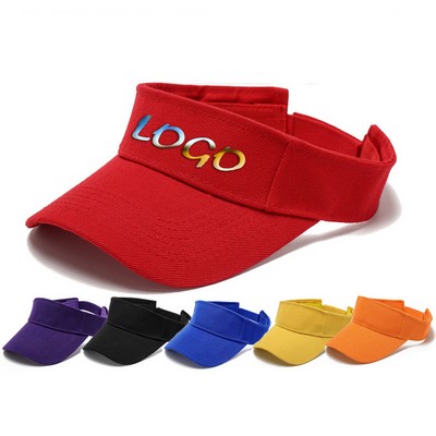 Cotton Sun Visor Hat