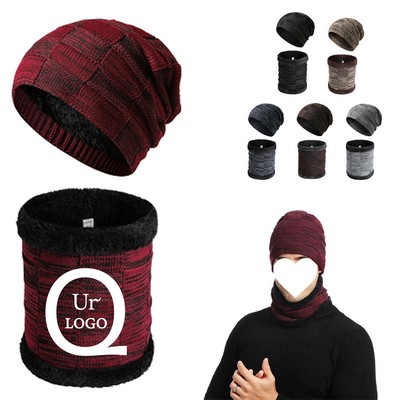 Scarf And Hat Two-Piece Set