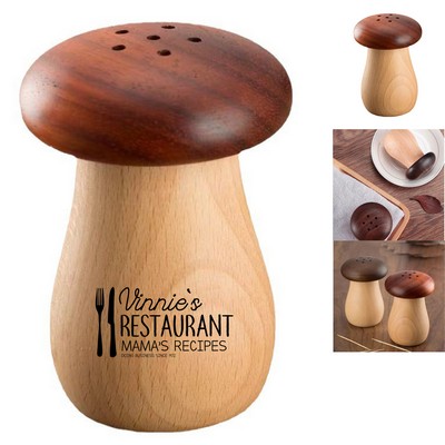 Cute Mushroom Wooden Toothpick Holder